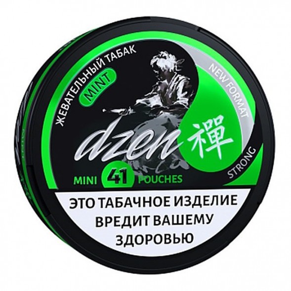 Табак жевательный DZEN Strong - Mint Mini (Мята Мини) купить в Владивостоке