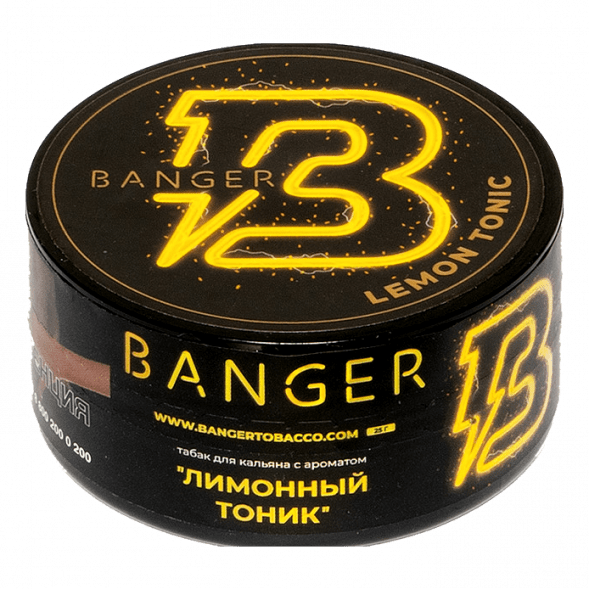 Табак Banger - Lemon Tonik (Лимонный Тоник, 25 грамм) купить в Владивостоке