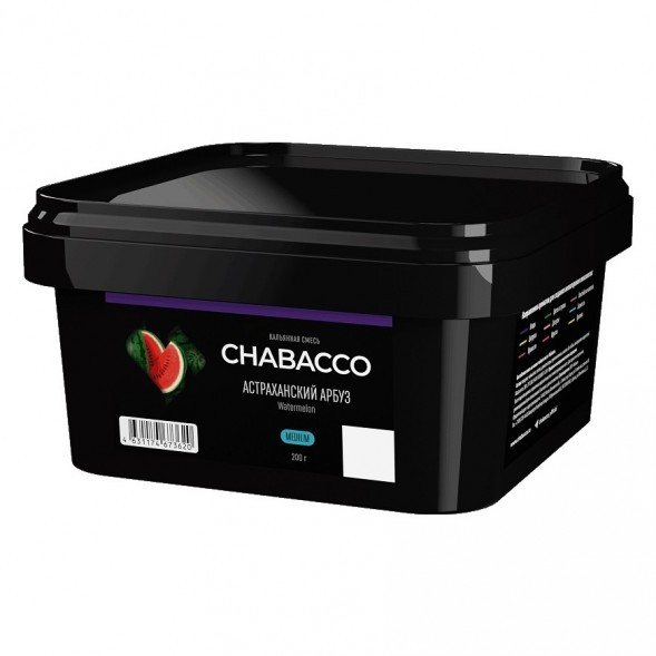 Смесь Chabacco MEDIUM - Watermelon Astrakhan (Астраханский Арбуз, 200 грамм) купить в Владивостоке