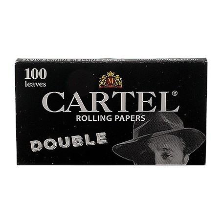 Бумага для самокруток Cartel - Double Black (100 штук) купить в Владивостоке