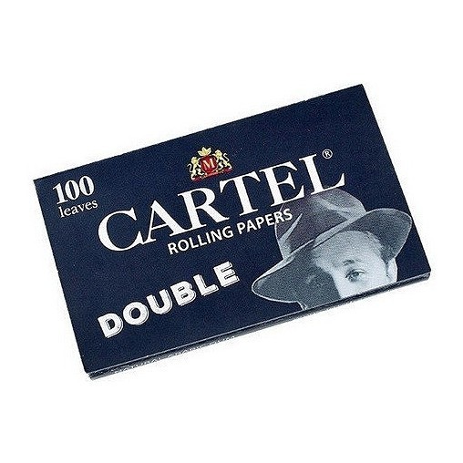Бумага для самокруток Cartel - Double Black (100 штук) купить в Владивостоке