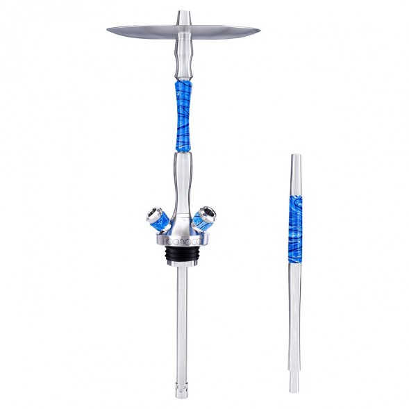 Кальян UNION - Fibonacci Акрил Голубой II (Без Колбы) купить в Владивостоке