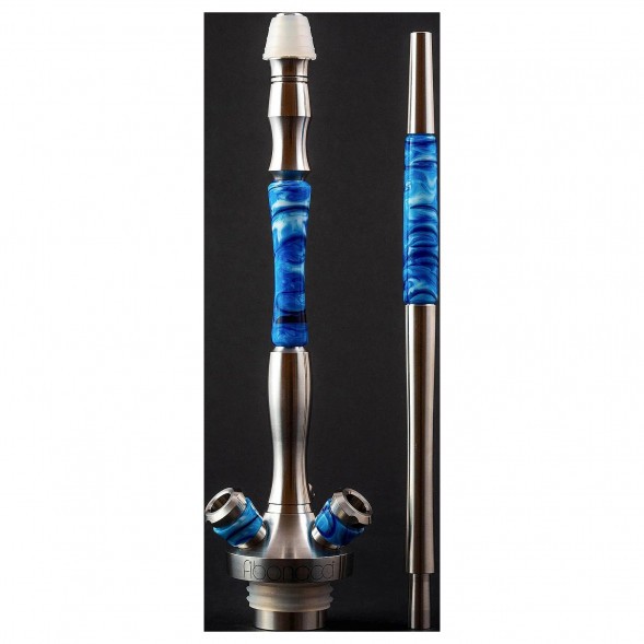 Кальян UNION - Fibonacci Акрил Голубой II (Без Колбы) купить в Владивостоке