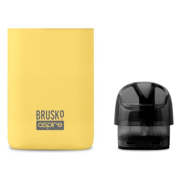 Электронная сигарета Brusko - Minican Plus (850 mAh, Жёлтый) купить в Владивостоке