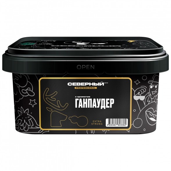 Табак Северный Professional - Ганпаудер (200 грамм) купить в Владивостоке