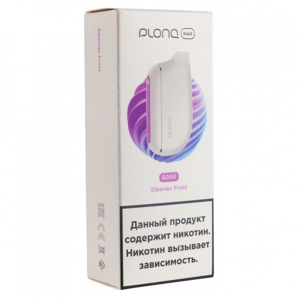 PLONQ MAX - Свежая Мята (6000 затяжек) купить в Владивостоке