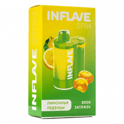 INFLAVE SPIN - Лимонные Леденцы (8000 затяжек)