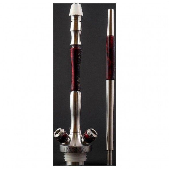 Кальян UNION - Fibonacci Гибрид (Чёрно-Красный, Без Колбы) купить в Владивостоке