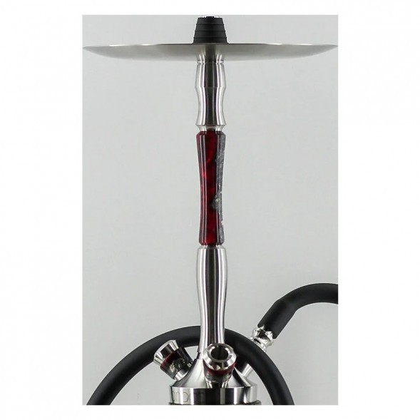 Кальян UNION - Fibonacci Гибрид (Чёрно-Красный, Без Колбы) купить в Владивостоке