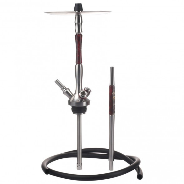 Кальян UNION - Fibonacci Гибрид (Чёрно-Красный, Без Колбы) купить в Владивостоке