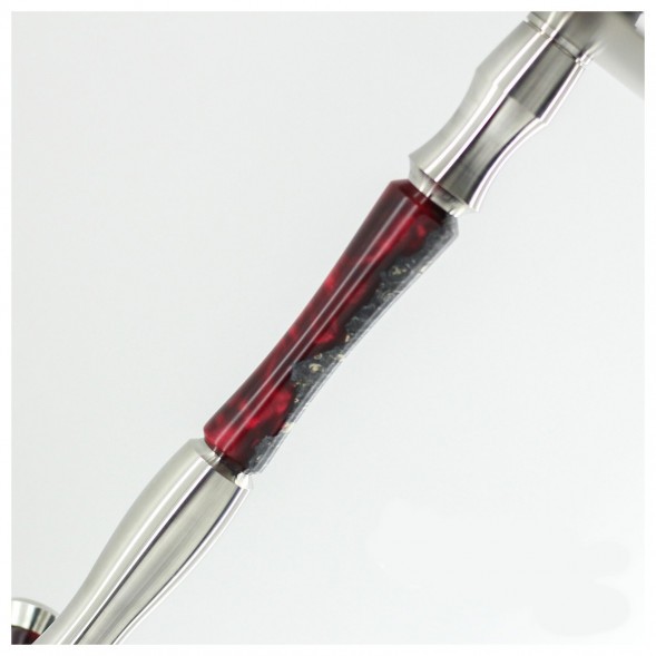 Кальян UNION - Fibonacci Гибрид (Чёрно-Красный, Без Колбы) купить в Владивостоке