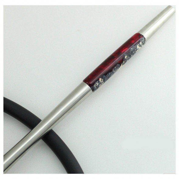 Кальян UNION - Fibonacci Гибрид (Чёрно-Красный, Без Колбы) купить в Владивостоке