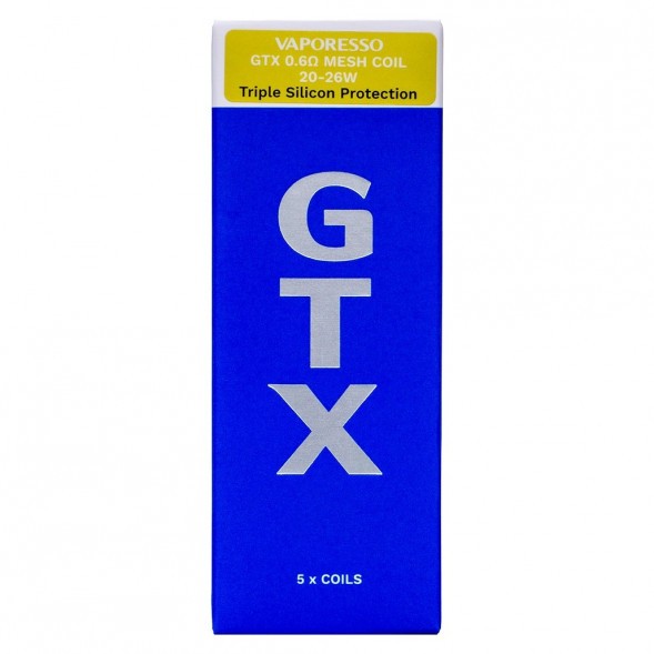 Испаритель VAPORESSO - GTX (0.6 Ом, 5 шт.) купить в Владивостоке