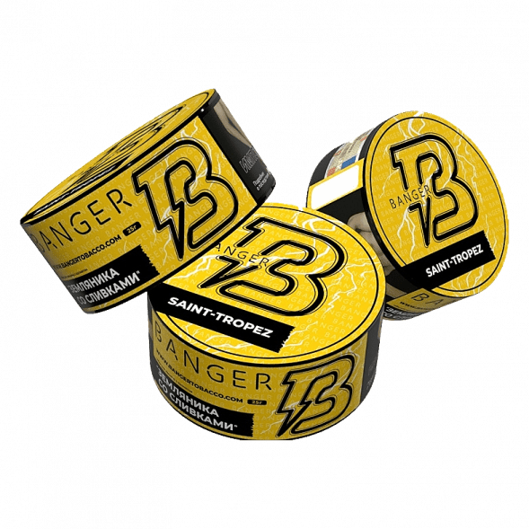 Табак Banger - Saint-Tropez (Земляника со Сливками, 25 грамм) купить в Владивостоке