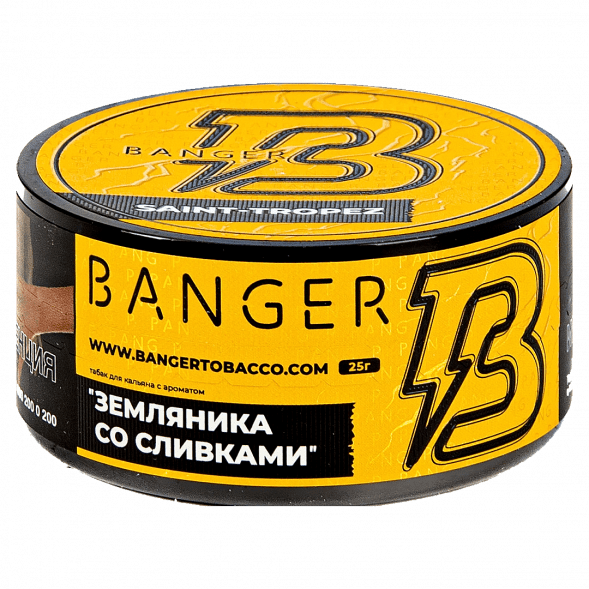 Табак Banger - Saint-Tropez (Земляника со Сливками, 25 грамм) купить в Владивостоке