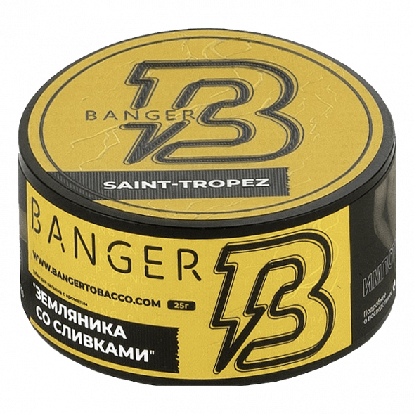 Табак Banger - Saint-Tropez (Земляника со Сливками, 25 грамм) купить в Владивостоке