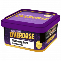 Табак Overdose - Blueberry 2022 (Черника года, 200 грамм)