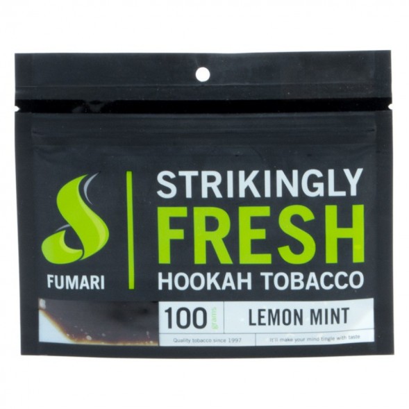 Табак Fumari - Lemon Mint (Лимон с Мятой, 100 грамм, Акциз) купить в Владивостоке