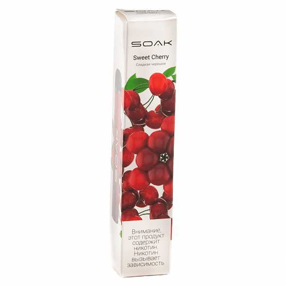 SOAK X - Sweet Cherry (Сладкая Черешня, 2200 затяжек) купить в Владивостоке
