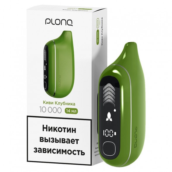 PLONQ MAX PRO - Киви Клубника (10000 затяжек) купить в Владивостоке