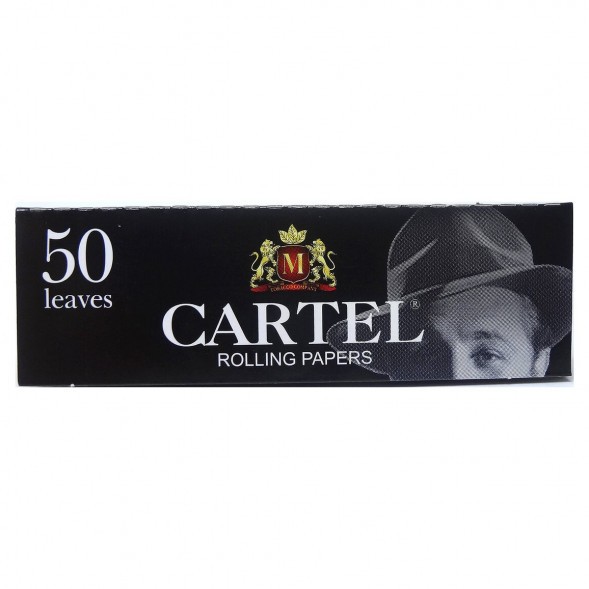 Бумага для самокруток Cartel - Black (50 штук) купить в Владивостоке