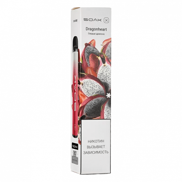 SOAK X - Dragonheart (Сердце Дракона, 2200 затяжек) купить в Владивостоке
