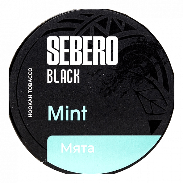 Табак Sebero Black - Mint (Мята, 100 грамм) купить в Владивостоке