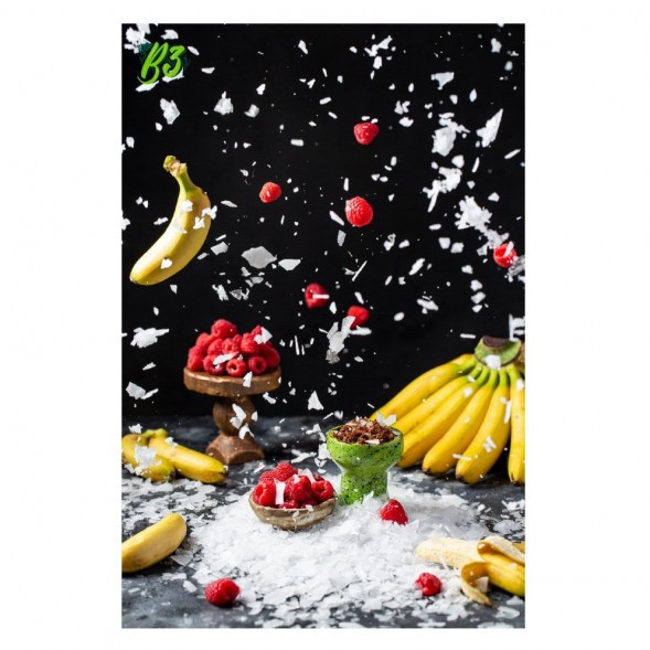 Табак B3 - Banana Berry (Банан и Ягоды, 250 грамм) купить в Владивостоке