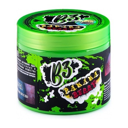 Табак B3 - Banana Berry (Банан и Ягоды, 250 грамм) купить в Владивостоке