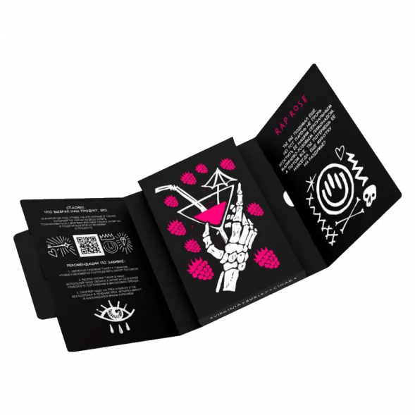 Табак Хулиган - Rap Rose (Малиново-Розовый Лимонад, 25 грамм) купить в Владивостоке