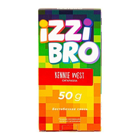 Смесь Izzi Bro - Kennie WEST (Сигарилла, 50 грамм) купить в Владивостоке