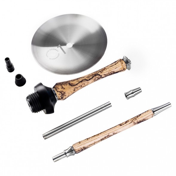 Кальян UNION - Sleek Вольт Light (Светлый Ясень, Без Колбы) купить в Владивостоке