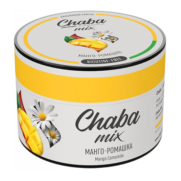 Смесь Chaba Mix - Mango-Camomile (Манго и Ромашка, 40 грамм) купить в Владивостоке