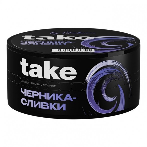 Табак Take - Blueberry-Cream (Черника-Сливки, 25 грамм) купить в Владивостоке