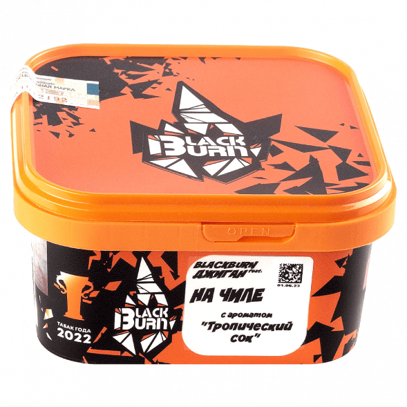 Табак BlackBurn - На Чиле (Тропический Сок, 200 грамм) купить в Владивостоке