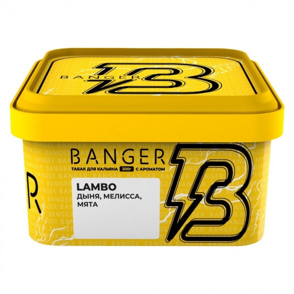 Табак Banger - Lambo (Дыня, Мелисса, Мята, 200 грамм) купить в Владивостоке