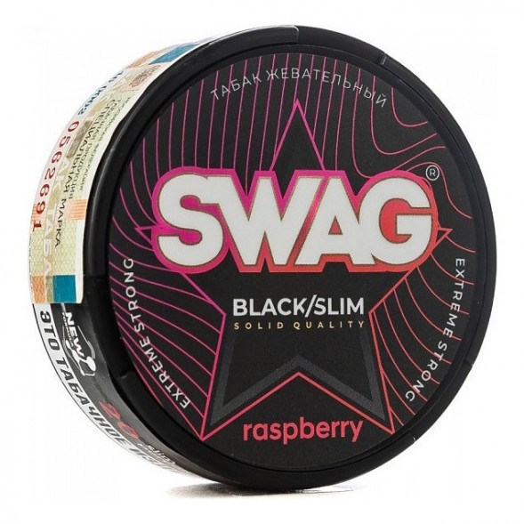 Табак жевательный SWAG Strong - Raspberry (10 грамм) купить в Владивостоке
