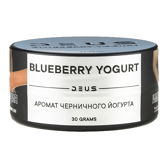 Табак Deus - Blueberry Yogurt (Черничный Йогурт, 30 грамм) купить в Владивостоке