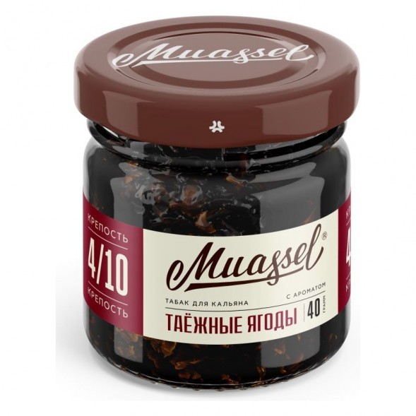 Табак Muassel Medium - Таёжные Ягоды (40 грамм) купить в Владивостоке