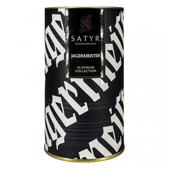 Табак Satyr Platinum - Jagermeister Limited Edition (Егермейстер Лимитед, 100 грамм) купить в Владивостоке