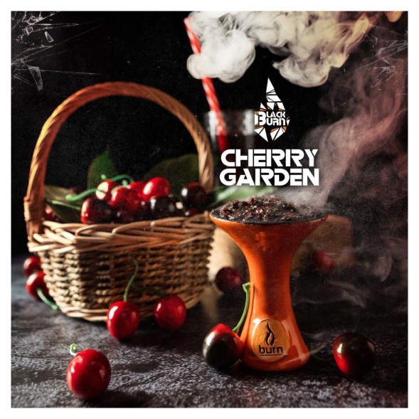 Табак BlackBurn - Cherry Garden (Черешневый Сок, 100 грамм) купить в Владивостоке