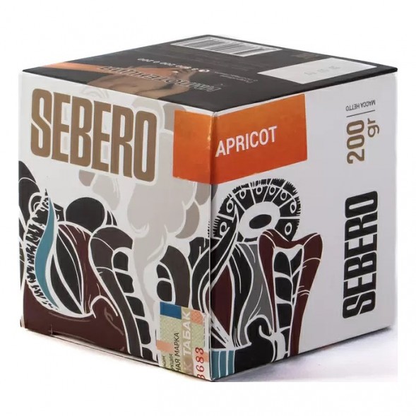 Табак Sebero - Apricot (Абрикос, 200 грамм) купить в Владивостоке