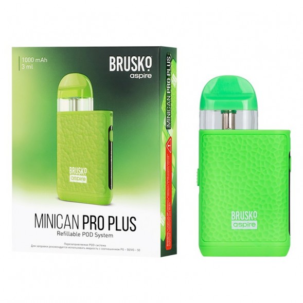 Электронная сигарета Brusko - Minican PRO Plus (Зеленый) купить в Владивостоке