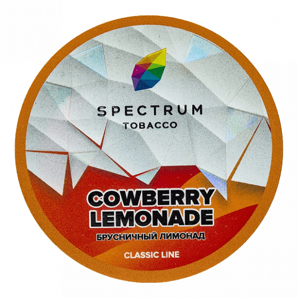 Табак Spectrum - Cowberry Lemonade (Брусничный Лимонад, 200 грамм) купить в Владивостоке