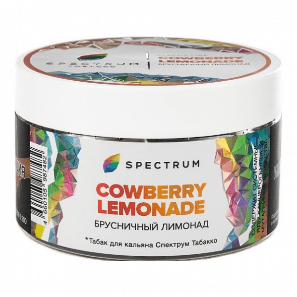 Табак Spectrum - Cowberry Lemonade (Брусничный Лимонад, 200 грамм) купить в Владивостоке