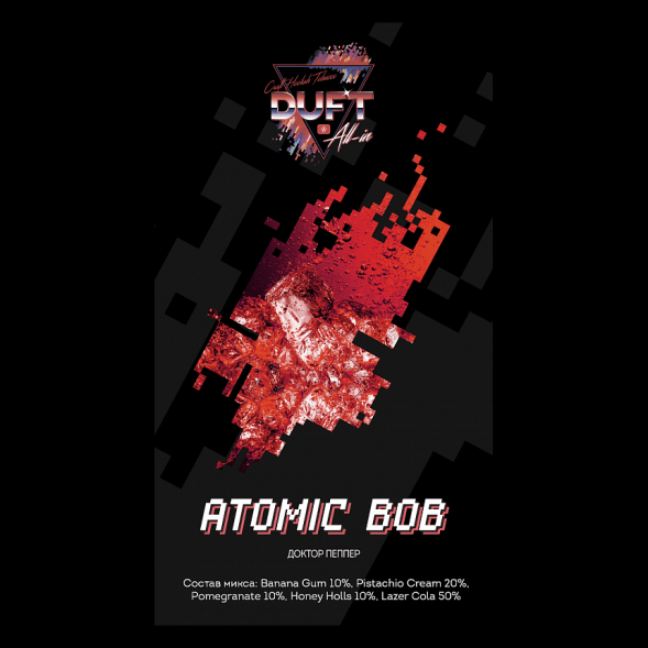 Табак Duft All-In - Atomic Bob (Доктор Пеппер, 25 грамм) купить в Владивостоке