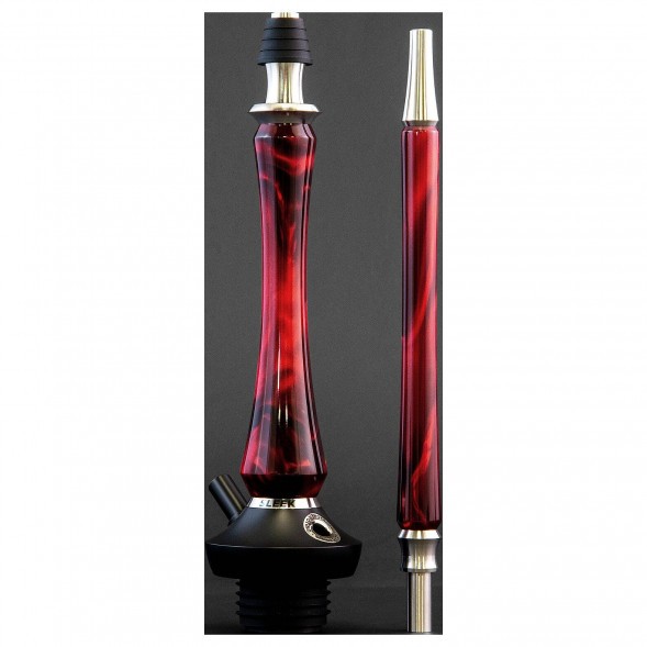 Кальян UNION - Sleek Акрил (Красный, Без Колбы) купить в Владивостоке