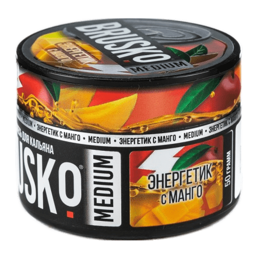 Смесь Brusko Medium - Энергетик с Манго (50 грамм) купить в Владивостоке
