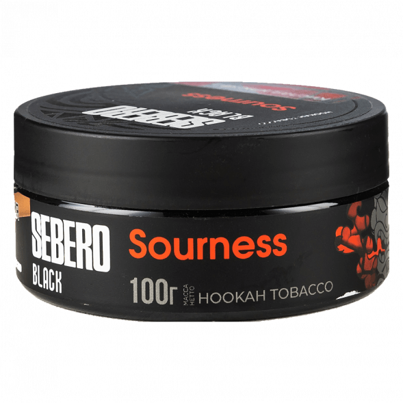 Табак Sebero Black - Sourness (Кислая Клюква, 100 грамм) купить в Владивостоке