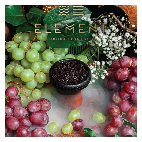 Табак Element Вода - Grape Mint (Мятный Виноград, 100 грамм) купить в Владивостоке